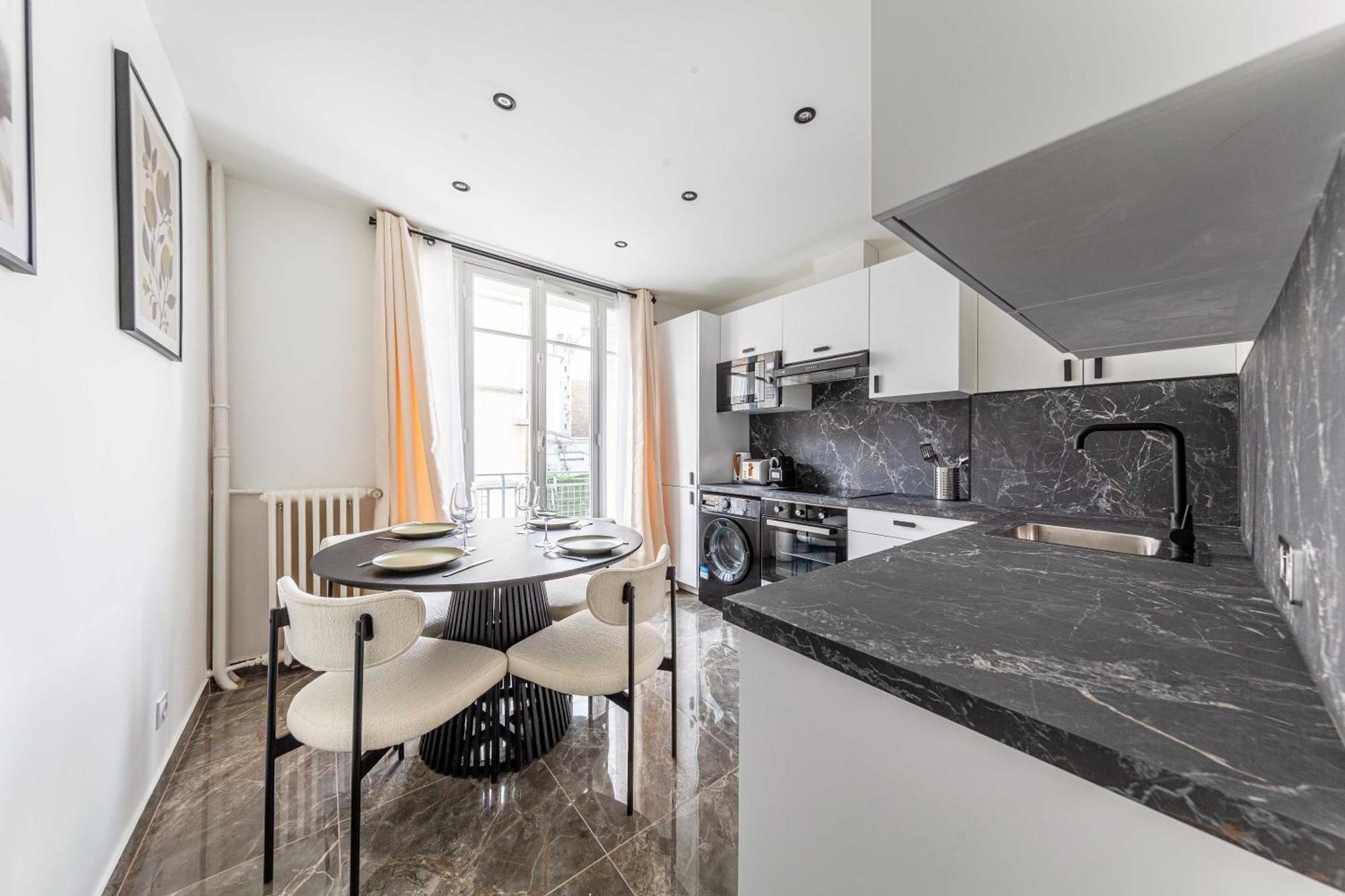 Bright & Charming Apartment - 1Br-4P - Montmartre Париж Екстер'єр фото
